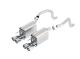 Borla Chevrolet Corvette (C6) Coupe/Convertible 6.2L V8 (09-13) S-Type Axle-Back Exhaust- Dual 4