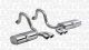 CORSA Performance Chevrolet Corvette C5 (inc. Z06) 5.7L V8 (97-04) Sport Axle-Back Exhaust- Twin 3.5