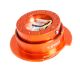 NRG Innovations Quick Release Kit Gen 2.5 - Orange Body / Titanium Chrome Ring