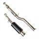 HKS Subaru Impreza WRX (02-07) & STI (04-07) Carbon-Ti Hi-Power Cat-Back Exhaust