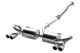 HKS Toyota GT86/Subaru BRZ (12+) Legamax Sports Cat-Back Exhaust