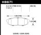 Hawk Performance Toyota GT86 / Surbaru BRZ (12-20) DTC-70 Race Rear Brake Pads