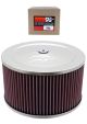 K&N Engineering Round Air Filter Assembly - 5-1/8