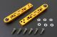 Hardrace Honda Integra Type R (DC5) Rear Lower Arm (Hardened Rubber) (2PC/Set)- Gold