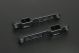 Hardrace Honda Civic Type R (EG) (92-96) Rear Lower Arm- Aluminium (Hardened Rubber) (2PC/Set)- Black