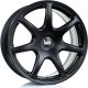 Bola B7 17x7.5 Custom PCD ET40-45 Wheels- Matt Black (76mm Centre Bore)