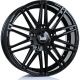 Bola B20 20x8 5x160 ET50 Wheels- Gloss Black (76mm Centre Bore)