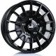 Bola B21 20x8 5x160 ET50 Wheels- Gloss Black (76mm Centre Bore)