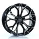 Bola FLF 18x8 5H PCD ET40-50 Wheels- Gloss Black Polished Face (76mm Centre Bore)