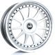 Bola B4 18x8 Custom PCD ET30-45 Wheels- Hyper Silver Black Rivets (76mm Centre Bore)