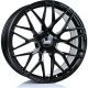 Bola B17 19x8.25 5H PCD ET25-45 Wheels- Gloss Black (76mm Centre Bore)