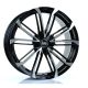 Bola B23 20x8.5 5H PCD ET38-45 Wheels- Gloss Black Polished Face (76mm Centre Bore)