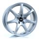 Bola B7 18x8.5 5H PCD ET25-45 Wheels- Crystal Silver (76mm Centre Bore)