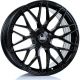 Bola B17 18x8.5 5H PCD ET25-45 Wheels- Gloss Black (76mm Centre Bore)