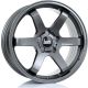 Bola B1R 18x8.5 5H PCD ET25-45 Wheels- Gloss Gunmetal (76mm Centre Bore)