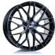 Bola B17 18x8.5 5H PCD ET25-45 Wheels- Black Smoke (76mm Centre Bore)