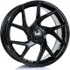 Bola FLA 19x8.5 5H PCD ET20-58 Wheels- Gloss Black (76mm Centre Bore)