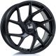 Bola FLA 19x8.5 5H PCD ET20-58 Wheels- Matt Black (76mm Centre Bore)