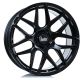 Bola B8R 19x8.5 5H PCD ET25-45 Wheels- Gloss Black (76mm Centre Bore)