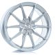 Bola B16 19x8.5 5H PCD ET25-45 Wheels- Crystal Silver (76mm Centre Bore)