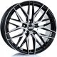 Bola B22 20x9 5x160 ET43 Wheels- Black Brushed Face (76mm Centre Bore)