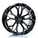 Bola FLF 18x9 5H PCD ET42-50 Wheels- Gloss Black Polished Face (76mm Centre Bore)