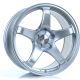 Bola B2R 18x9.5 5H PCD ET30-45 Wheels- Crystal Silver (76mm Centre Bore)