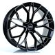 Bola FLF 19x9.5 5H PCD ET45-50 Wheels- Gloss Black Polished (76mm Centre Bore)