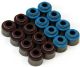 GSC Power Division Honda D16, B18-21 & H23 Engine Valve Stem Seals (Set of 16)