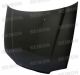 Seibon Honda Civic Hatchback (EH2/3, EG6, 2-Door) (92-95) Carbon Fibre Bonnet- (OE Style)