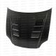 Seibon Honda Civic (EM1/EJ6/7/8/EK9) (99-00) Carbon Fibre Bonnet- TS Style