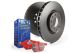 EBC Honda Civic Type R (EP3) 2.0L (01-07) Front EBC Redstuff Brake Pads and OE Replacement Disc Kit