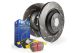 EBC Honda Civic Type R (EP3) 2.0L (01-07) Front EBC Yellowstuff Brake Pads and USR Slotted Disc Kit