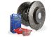 EBC Mitsubishi Lancer Evo 6, 7, 8 & 9 2.0L Turbo (98-08) Rear EBC Redstuff Brake Pads and GD Series Drilled/Slotted Disc Kit