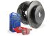 EBC Subaru WRX STI 2.5L Turbo (12-17) Front EBC Redstuff Brake Pads and BSD Slotted Disc Kit