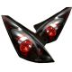 SPYDER Nissan 350z (03-05) Black Tail Lights- Euro Style