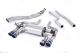 Milltek Sport BMW 2 Series F87 M2 Coupe (16-17) Cat-Back Exhaust- Burnt Titanium Tips