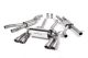 Milltek Sport BMW 3 Series M3 Saloon (14-17) & 4 Series M4 Coupe (14-17) Cat-Back Exhaust- Race System- Titanium Tips