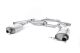 Milltek Sport Skoda Octavia VRS 2.0 TSI (Hatch & Estate) (13-17) Cat-Back Exhaust- Non-Resonated- Uses OE Tips