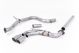 Milltek Sport VW Golf MK7 GTD 2.0 TDI (13-17) Cat-Back Exhaust- Non-Resonated- Titanium Tips