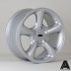 AutoStar Legend 17x8 ET35 4x108 Wheel- Monte Carlo Silver