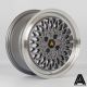 AutoStar Minus 16x7.5 ET25 4x100 Wheel- Gunmetal with Polished Lip