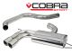 Cobra Sport Audi A3 (8P) 2.0L TFSI 2WD 5DR Sportback (04-12) Non-Resonated Cat-Back Exhaust