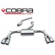 Cobra Sport Audi S3 (8V, Saloon) (19+) Non-Resonated GPF-Back Exhaust