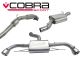 Cobra Sport Audi TT Quattro 2.0L TFSI (12-14) Resonated Turbo-Back Exhaust with Sports Cat