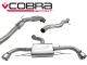 Cobra Sport Audi TT Quattro 2.0L TFSI (12-14) Non-Resonated Turbo-Back Exhaust with Sports Cat