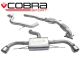 Cobra Sport Audi TT 2WD 1.8/2.0L TFSI (11-14) Turbo-Back Exhaust with Sports Cat