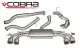 Cobra Sport Audi TTS 2.0L TFSI Coupe (15+) Non-Resonated Valved Turbo-Back Exhaust with Sports Cat