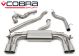 Cobra Sport Audi S3 (8V, 3DR) (13-17) Non-Resonated Valved Turbo Back Exhaust with Sports Cat