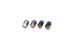 Tarmac Sportz Universal Burnt Titanium Tyre Valve Caps 